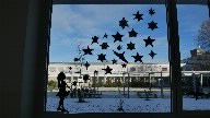 Adventkalender wird abgenommen